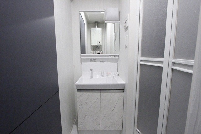 洗面設備　シャワードレッサー付きです！