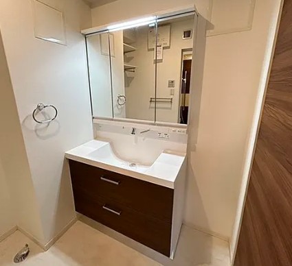 洗面設備　同物件別号室