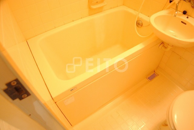 バス・シャワールーム　写真は１０２号室