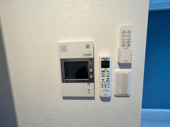 セキュリティ　※別部屋の写真です