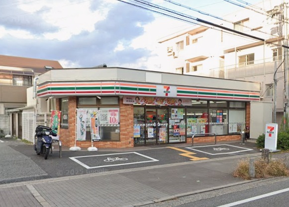コンビニ　セブンイレブン 尼崎七松町店（コンビニ）まで742m
