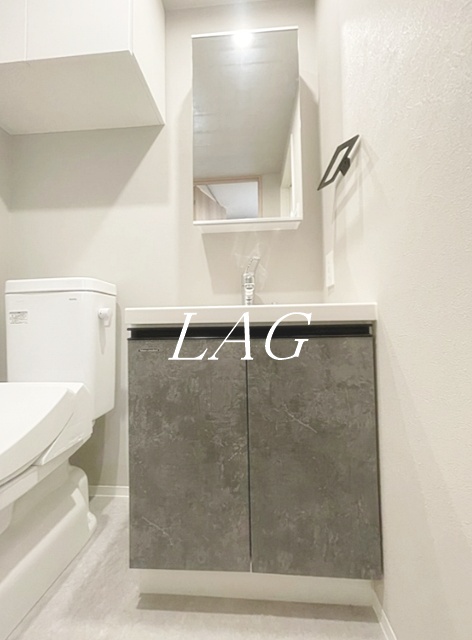 洗面設備　独立洗面台です。