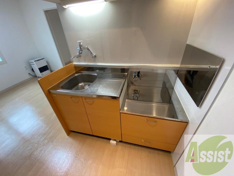 キッチン　キッチンはスペースも広々していて使いやすそうですよ！