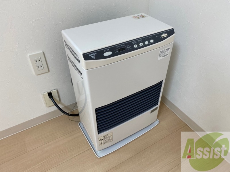 その他設備　灯油暖房です。札幌の寒い冬もこれで大丈夫！