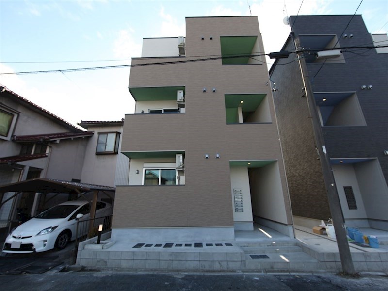 建物外観　外観　デザイナーズ　光インターネット無料