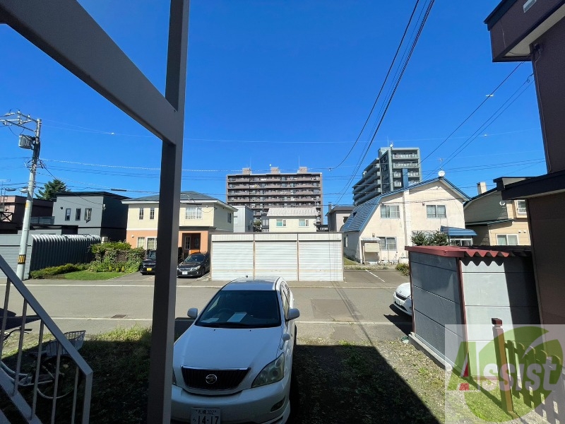 眺望　眺望です。高い建物がなくて見晴らしがよいですね！