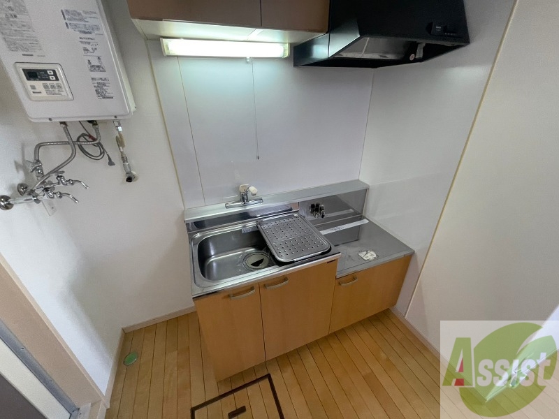 キッチン　キッチンはスペースも広々していて使いやすそうですよ！