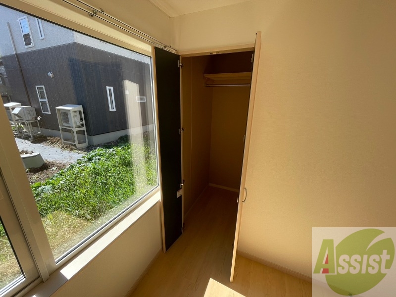 収納　収納を開けてみました！たくさん入りそうですね～