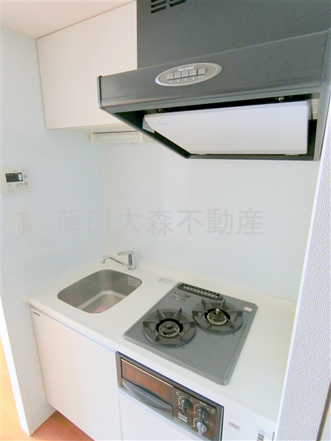 キッチン　2口ガスグリル付システムキッチン