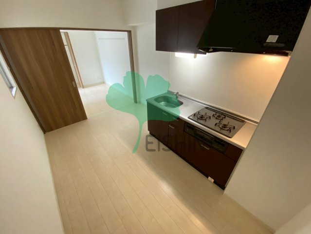 キッチン　シンプルな清潔感のあるキッチンです！