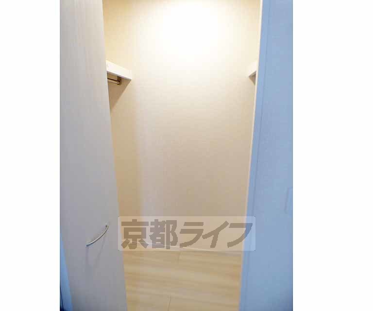 収納　ウォークインクローゼットです。