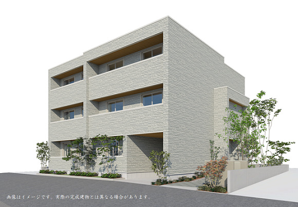 建物外観　重厚な外観が目を引く♪積水ハウス施工のホテルライクシャーメゾ