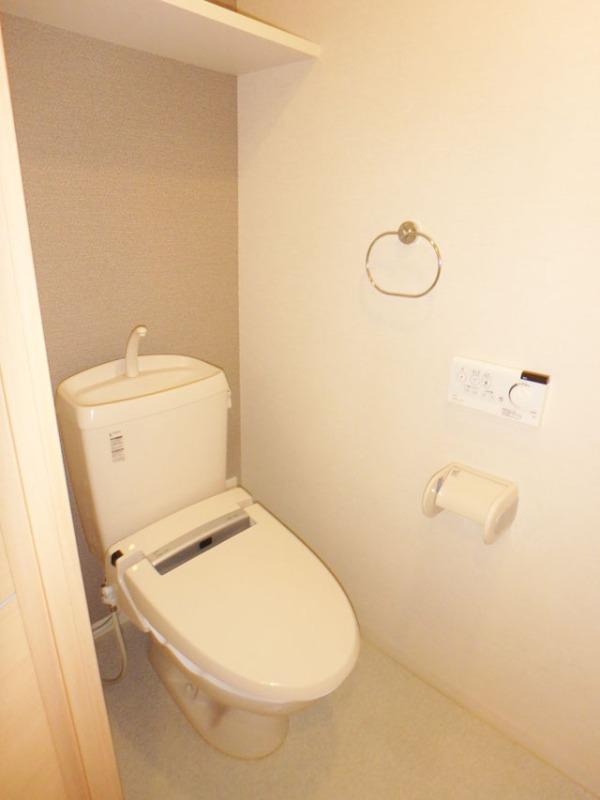 トイレ　温水洗浄便座付き！（イメージ）
