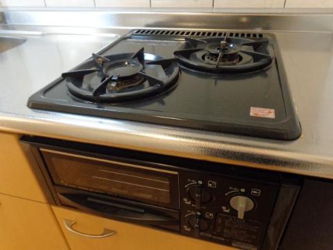 キッチン　ガスコンロ
