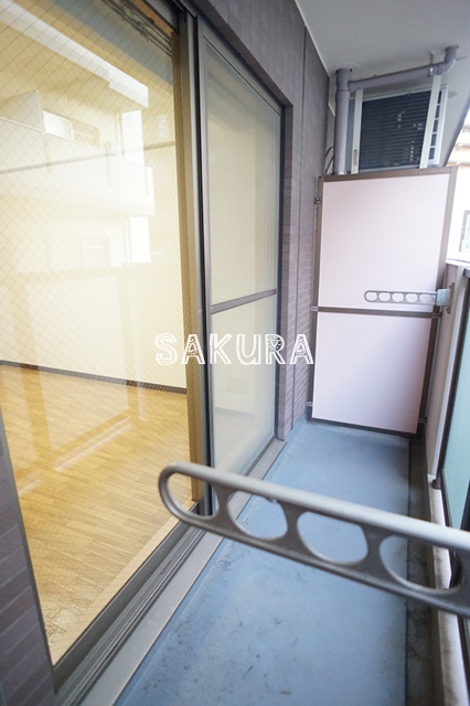 バルコニー　見晴らしの良いバルコニー♪