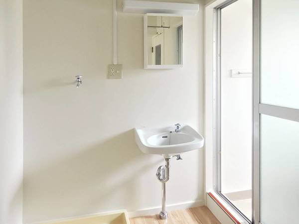 洗面設備　ビレッジハウスの同一物件・同一タイプの間取りの写真です