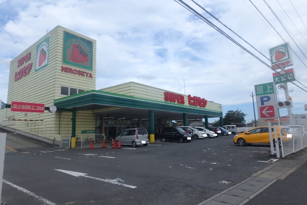 スーパー　スーパーヒロセヤ常陸大宮店（スーパー）まで828m