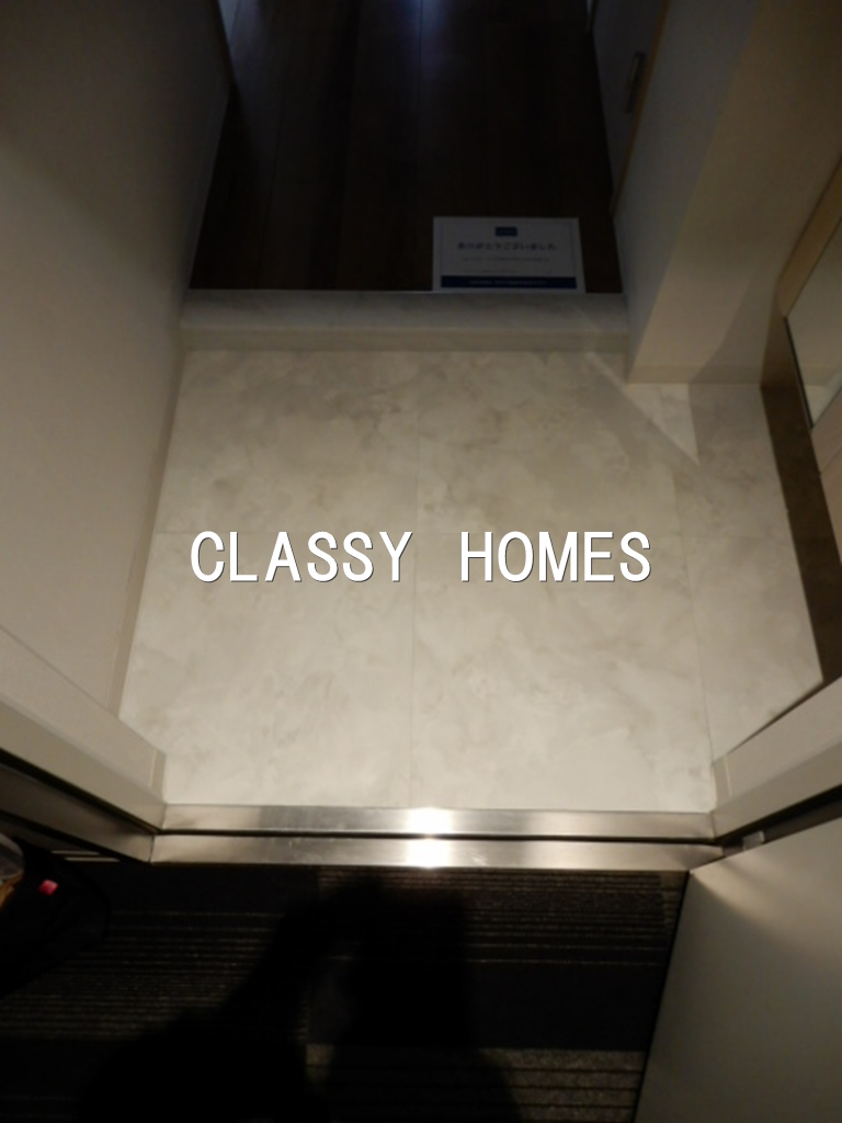 玄関　2018年竣工 キャナルテラス品川：玄関