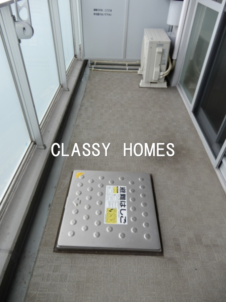 バルコニー　2018年竣工 キャナルテラス品川：バルコニー