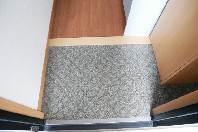 玄関　毎日通る玄関はこちらです