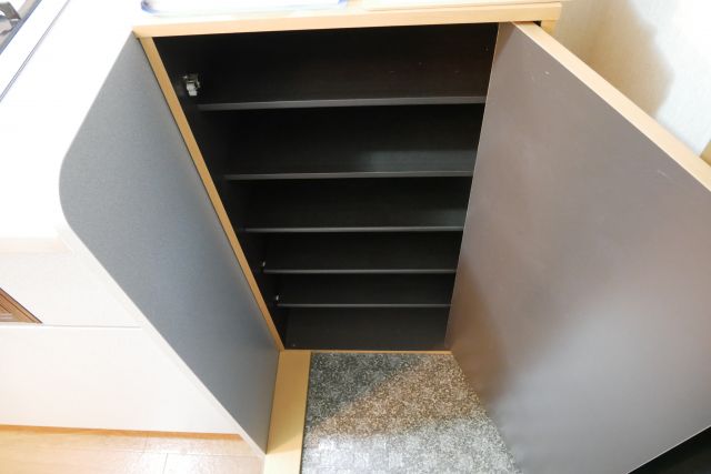 収納　大きなスペースがあり、収納には困りません