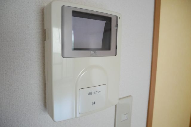 その他設備　モニタ付きインターフォンです