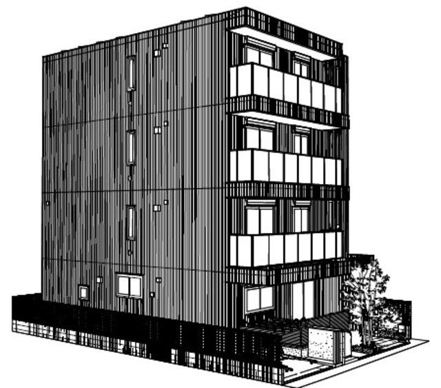 建物外観　外観イメージパース