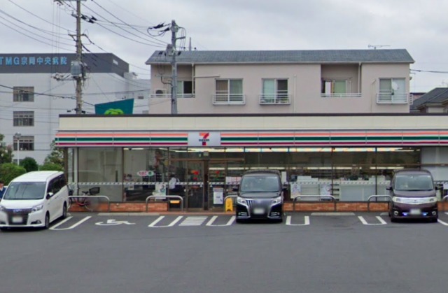 コンビニ　セブンイレブン志木市上宗岡店（コンビニ）まで520m