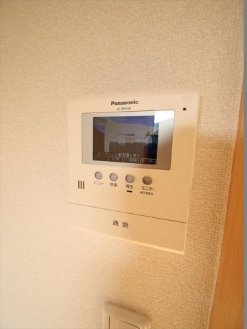 セキュリティ　安心のモニター付インターホン♪