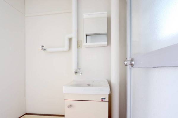 洗面設備　ビレッジハウスの同一物件・同一タイプの間取りの写真です