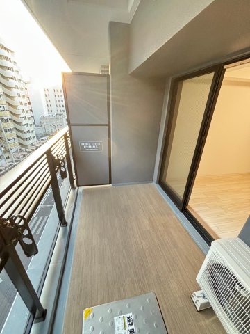 バルコニー　広々としたバルコニーです