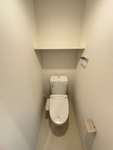 トイレ　ゆったりとした空間のトイレです