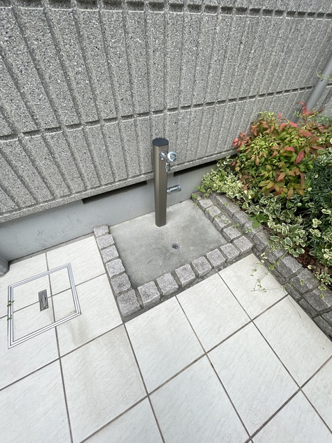 その他共有部分　ペット足洗い場