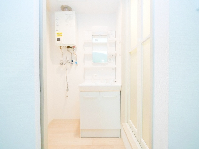 洗面設備　忙しい朝に嬉しいシャンプードレッサー完備♪