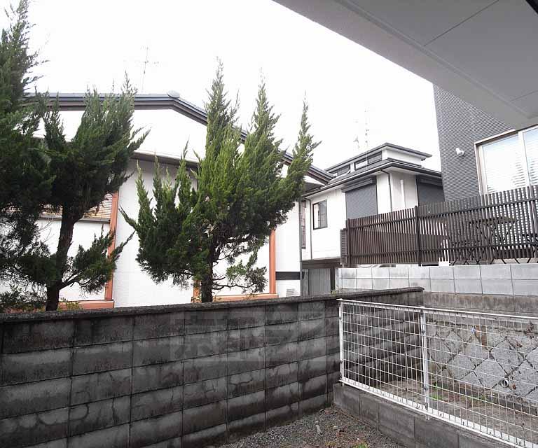 眺望　庭からの眺めです。