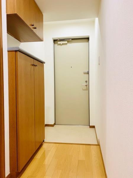 玄関　ゆったりとした玄関です