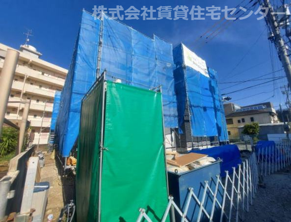 建物外観　建築中