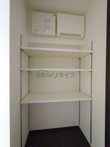 収納　実際の間取りとは異なります