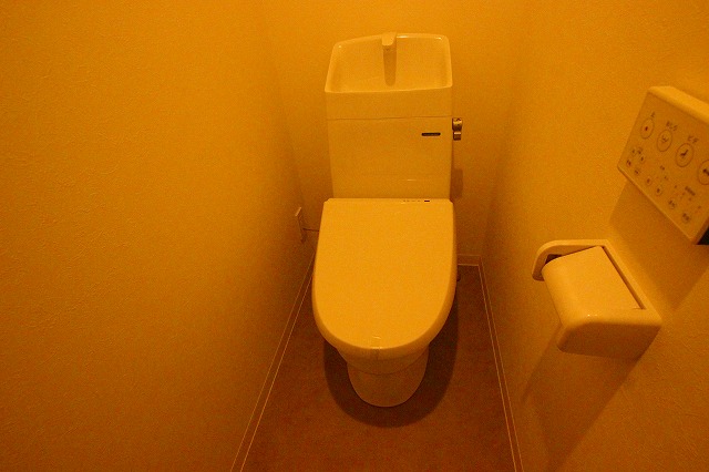 トイレ　同物件別号室のものです。