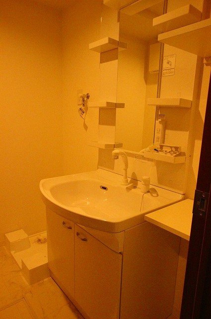 洗面設備　同物件別号室のものです。