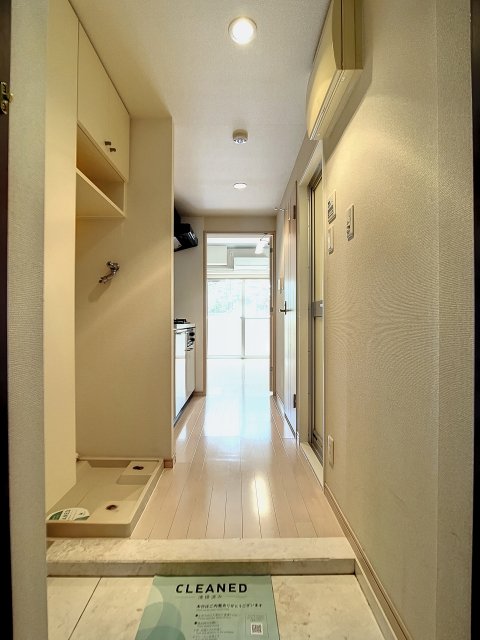 玄関　明るい玄関です