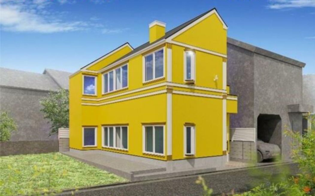 建物外観　完成予想パース