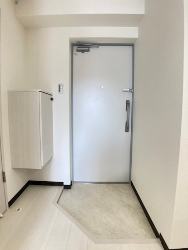 玄関　明るい玄関です