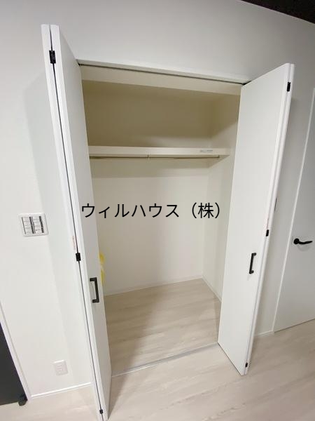 収納　クローゼット！