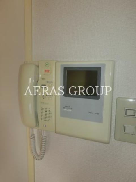 セキュリティ　モニター付きインターホン