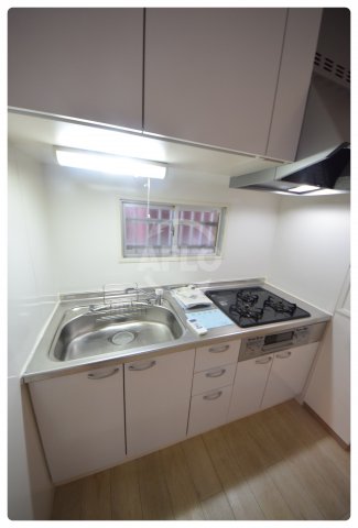 キッチン　セヴィア谷町　3口ガスシステムキッチン