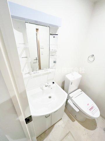 洗面設備　同施工会社同仕様タイプ参考写真