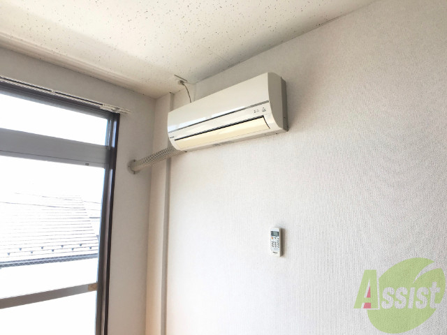その他設備　エアコンが設置されているので、入居日から利用できます。
