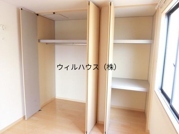 収納　たっぷり収納できるクローゼット！