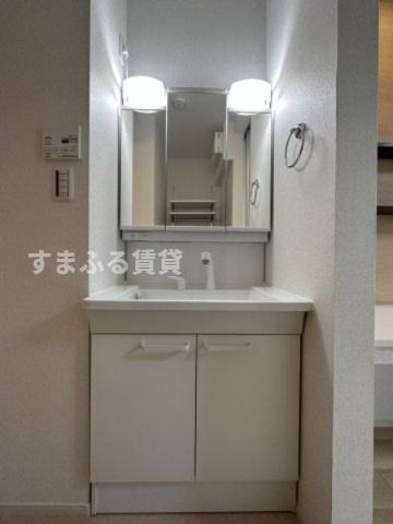 洗面設備　同仕様　同施工会社　洗面所